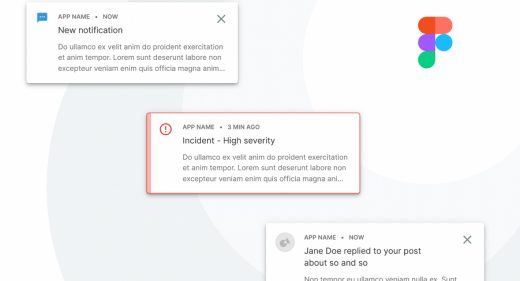 Auto layout Figma notifications