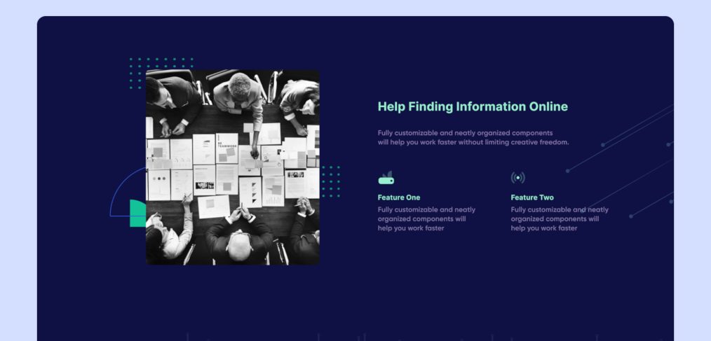 Tech company Figma website template